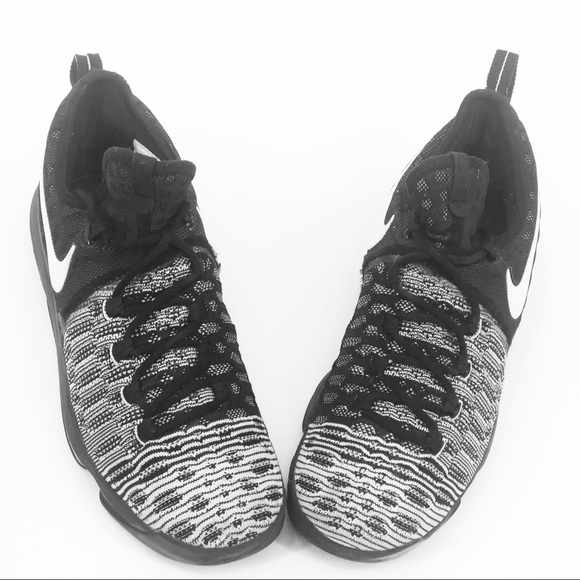 Nike KD 9 Kevin Durant Oreo Basketball Shoes 9 - Picture 9 of 12